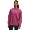 UA Rival Fleece OS Crew-RED