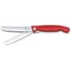 Swiss Classic, picnic knife, 11cm, straight, red,box