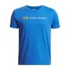 UA B LOGO WORDMARK SS-BLU