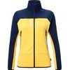 FUSION GRID JKT W SUNFLOWER/SAPHIR