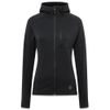 W COEFFICIENT FLEECE HOODY Black