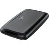 Card Case PEARL - silk Taupe Rock