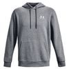 UNDER ARMOUR UA Essential Fleece Hoodie, Gray