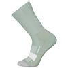 All-Mountain Targeted Cushion Merino Crew Socks silver sage-white