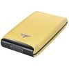 Credit Card Case RAZOR - leather Yellow Gold
