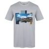 Tee Skyline M light grey