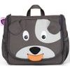 AFFENZAHN Kids Toiletry Bag Dog David - grey