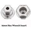 FLAT WRENCH INSERT 16mm hex