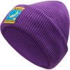 Climbing on the Moon Beanie Viola/Giallo