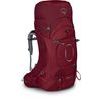 OSPREY ARIEL 65 II, claret red