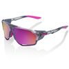 100% NORVIK - Polished Translucent Grey - Purple Multilayer Mirror Lens