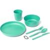 Camp Dinnerware Set w/ Mesh Sack - [6 Piece Cabbage Cabbage