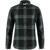 Singi Flannel Overshirt W, Black-Iron Grey