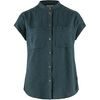 Övik Hemp Shirt SS W, Mountain Blue