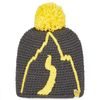 Dorado Beanie, Carbon/Yellow