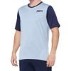 100% RIDECAMP Short Sleeve Jersey Lt. Slate Blue/Navy