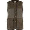 Forest Wool Padded Vest W Dark Olive