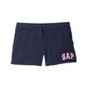 Dětské kraťasy s logem Tmavě modrá