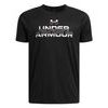 Tech Split Wordmark SS-BLK