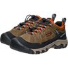 TARGHEE IV LOW WP YOUTH dark olive/gold flame
