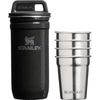 Pre-Party Shot Glass Set Hammertone Black