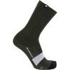 All-Mountain Targeted Cushion Merino Crew Socks dark marsh-white