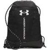 UA Hustle Sackpack 22-BLK