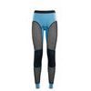 WoolNet Longs, Woman Azure Blue / Jet Black