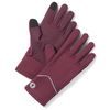 ACTIVE FLEECE GLOVE, black cherry