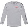 Ruckus Ride LS Tee Custom Paint Mid Gray