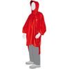 Poncho 2 M-L red - raincoat