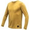 MERINO AIR traveller pánské triko dl.rukáv mustard