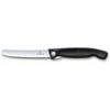 Swiss Classic, picnic knife, 11cm, straight, black, box