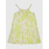 739051-02 Dětské šaty na ramínka Žlutá