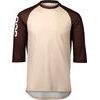 POC MTB Pure 3/4 Jersey Light Sandstone Beige/Axinite Brown