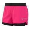 SENSOR TRAIL women's shorts, pink/black