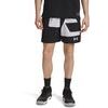 UA M Zone 7in Wvn Short Grphc-BLK