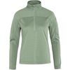 FJÄLLRÄVEN Abisko Lite Fleece Half Zip W Misty Green