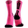 X-SOCKS BIKE PERFORM CREW FLUO PINK/X BLACK