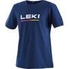 Logo T-Shirt LEKI Women, true navy blue-white