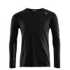 LightWool Sports Shirt, Man jet black