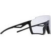 STUN, black/chrom-x, inner photocromic lens, outer clear lens with red mirror