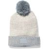 GIRLS SHIMMER POM BEANIE