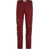 Karla Pro Zip-off Trousers W, Bordeaux Red