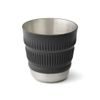 Detour Stainless Steel Collapsible Mug, Beluga Black
