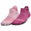 UNDER ARMOUR UA Breathe 2 No Show Tab 2pk, Pink