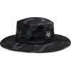 Base Over Sun Hat Black Camo