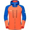 MAMMUT Eiswand Advanced ML Hooded Jacket Men, oranžová-azurit