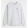LEFT CHEST II LOOSE LS Light Grey Heather