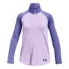 UNDER ARMOUR UA Tech Graphic 1/2 Zip, Purple